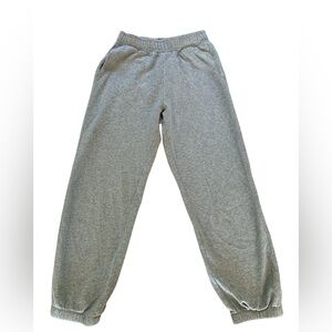 GAP Teen Gray Sweatpants Relaxed Fit Elastic Waistband With Pockets Size 12